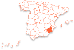 Mapa españa pequeño